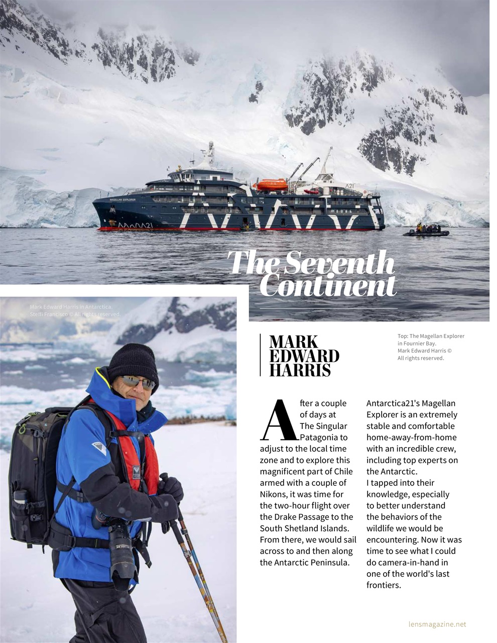 Lens Magazine Preview Pages