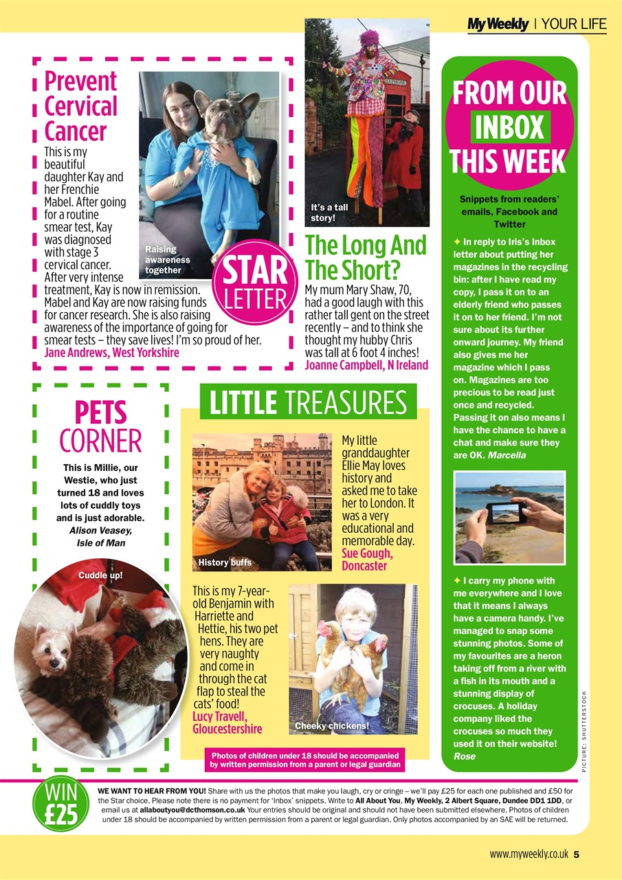 My Weekly Preview Pages