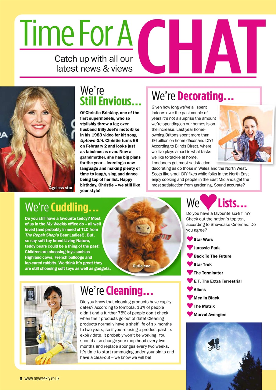 My Weekly Preview Pages