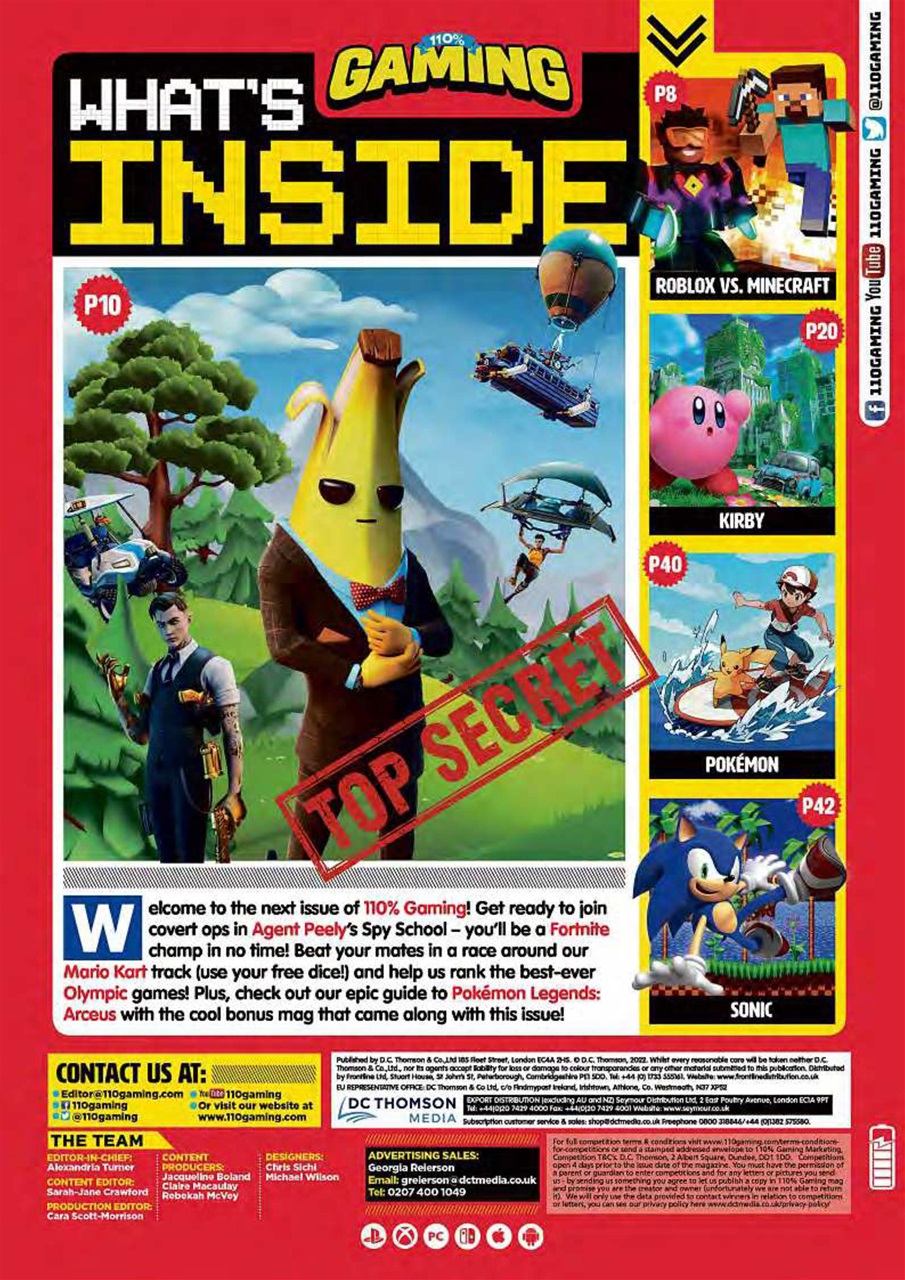 110% Gaming Preview Pages