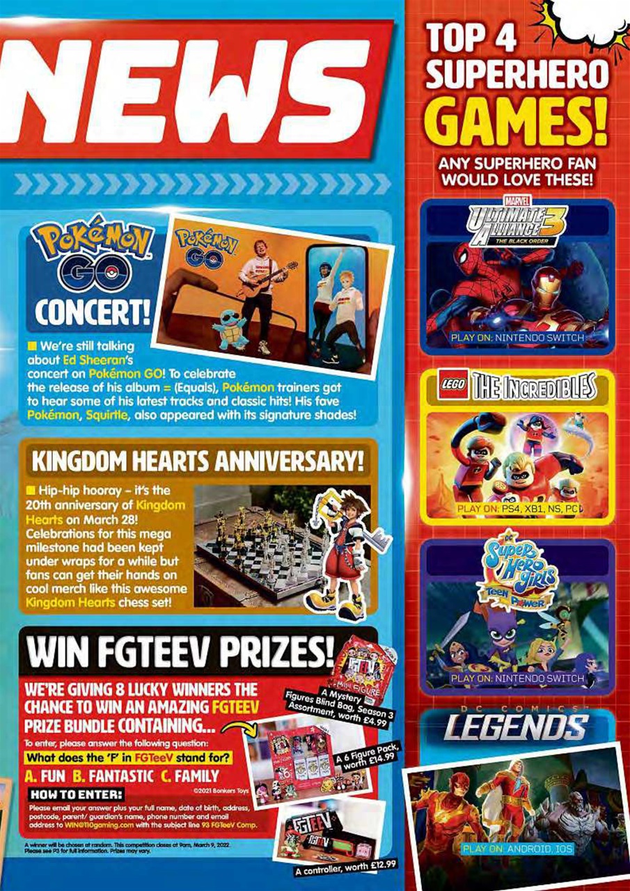 110% Gaming Preview Pages