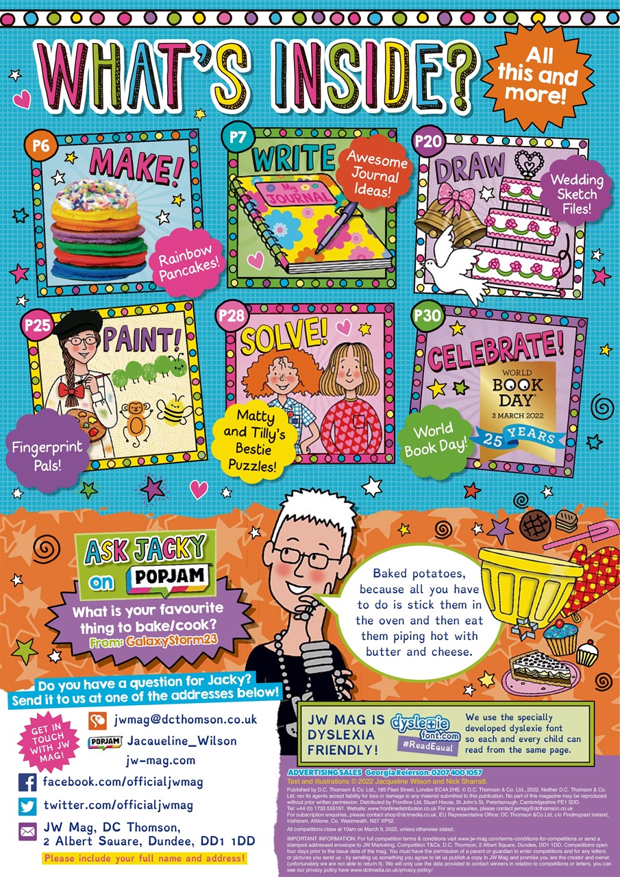 Jacqueline Wilson Preview Pages
