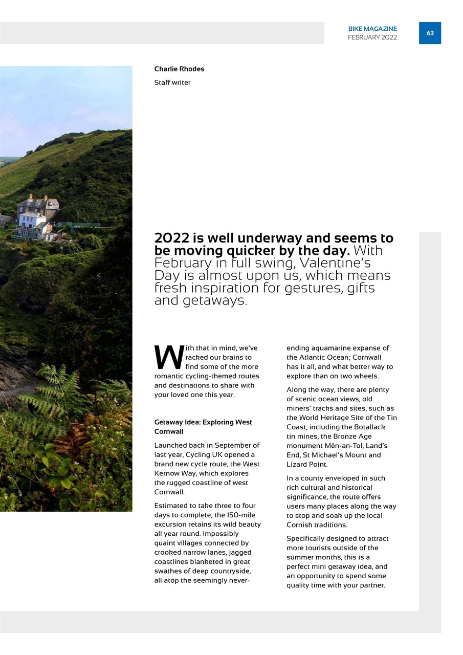 BIKE Magazine Preview Pages
