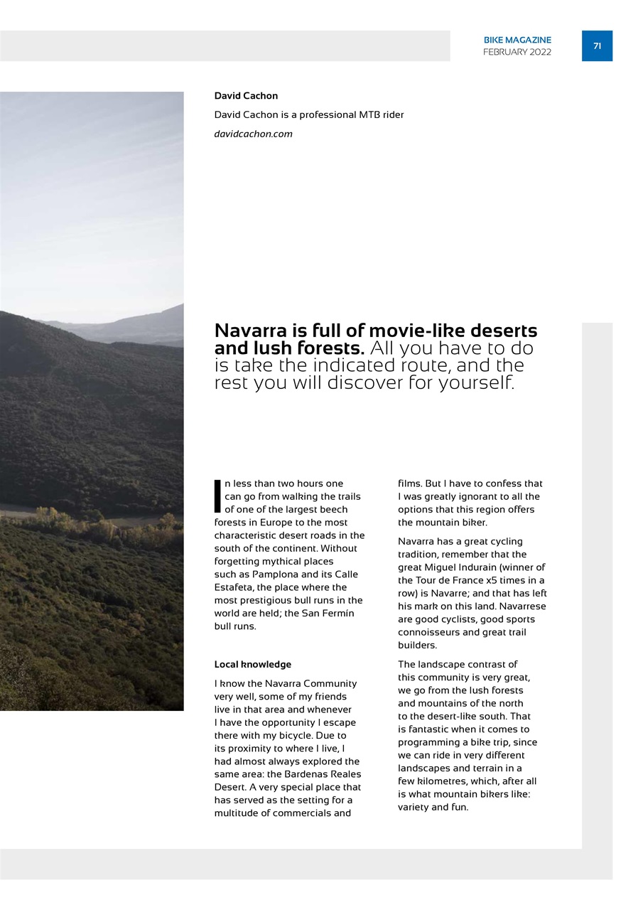 BIKE Magazine Preview Pages