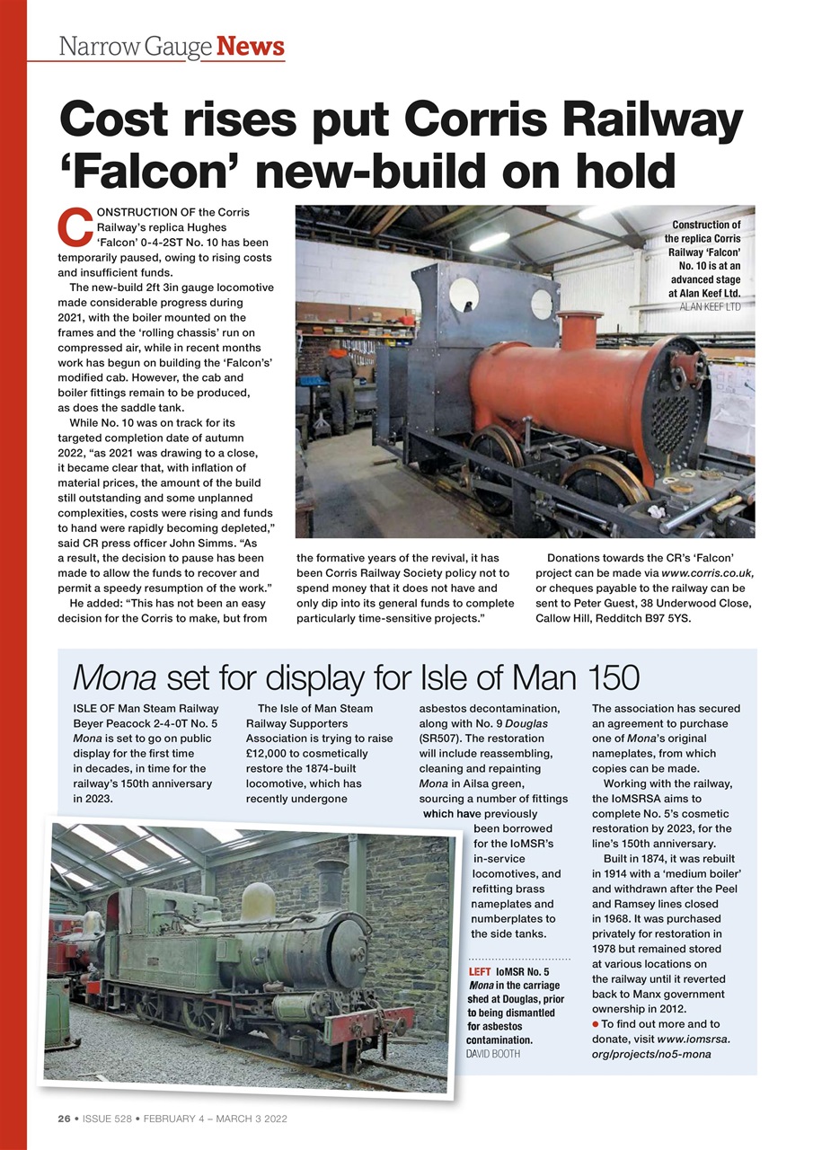 Steam Railway Preview Pages