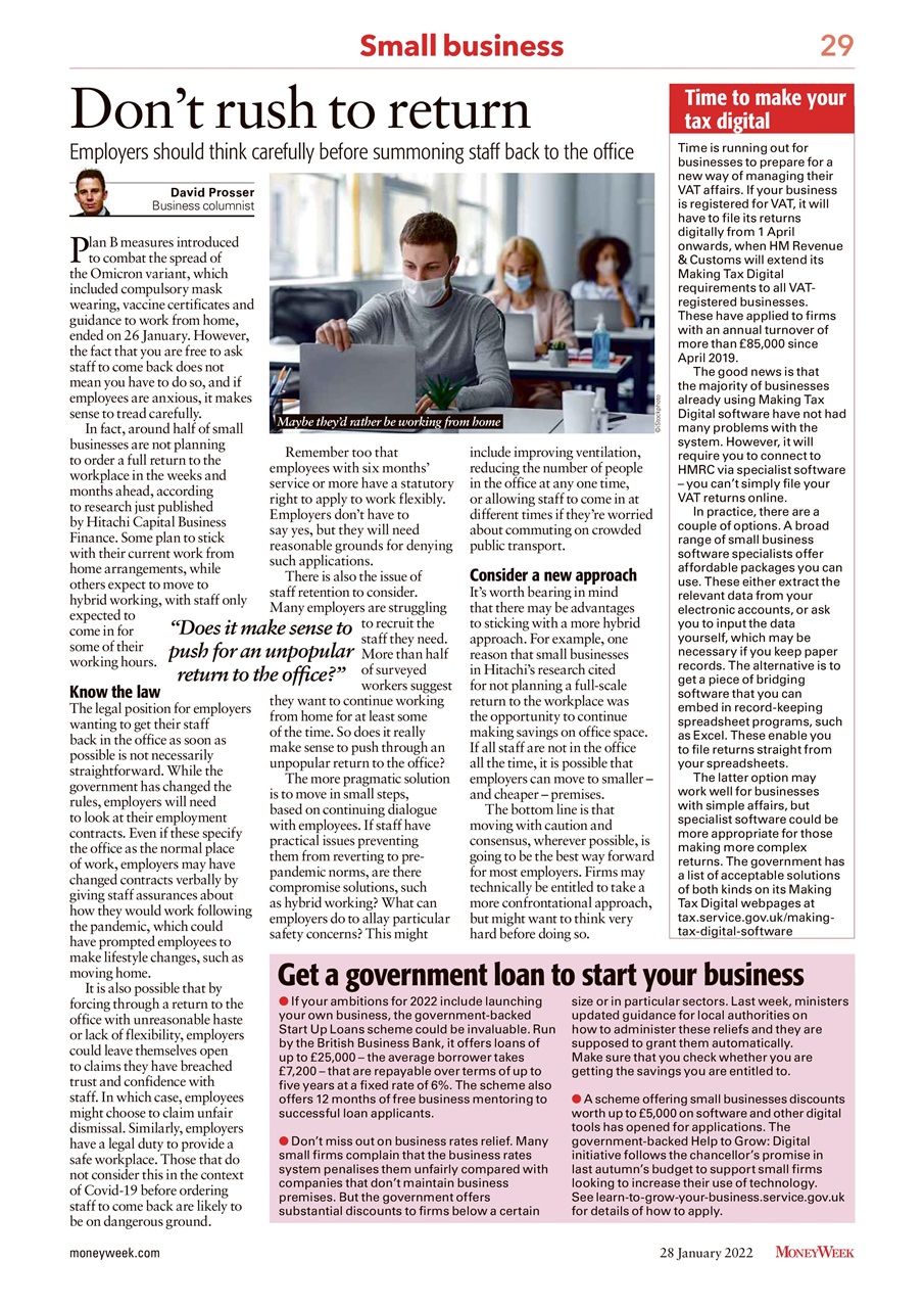 MoneyWeek Preview Pages