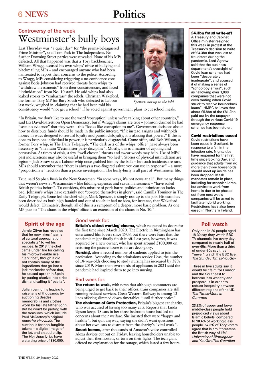 The Week Preview Pages