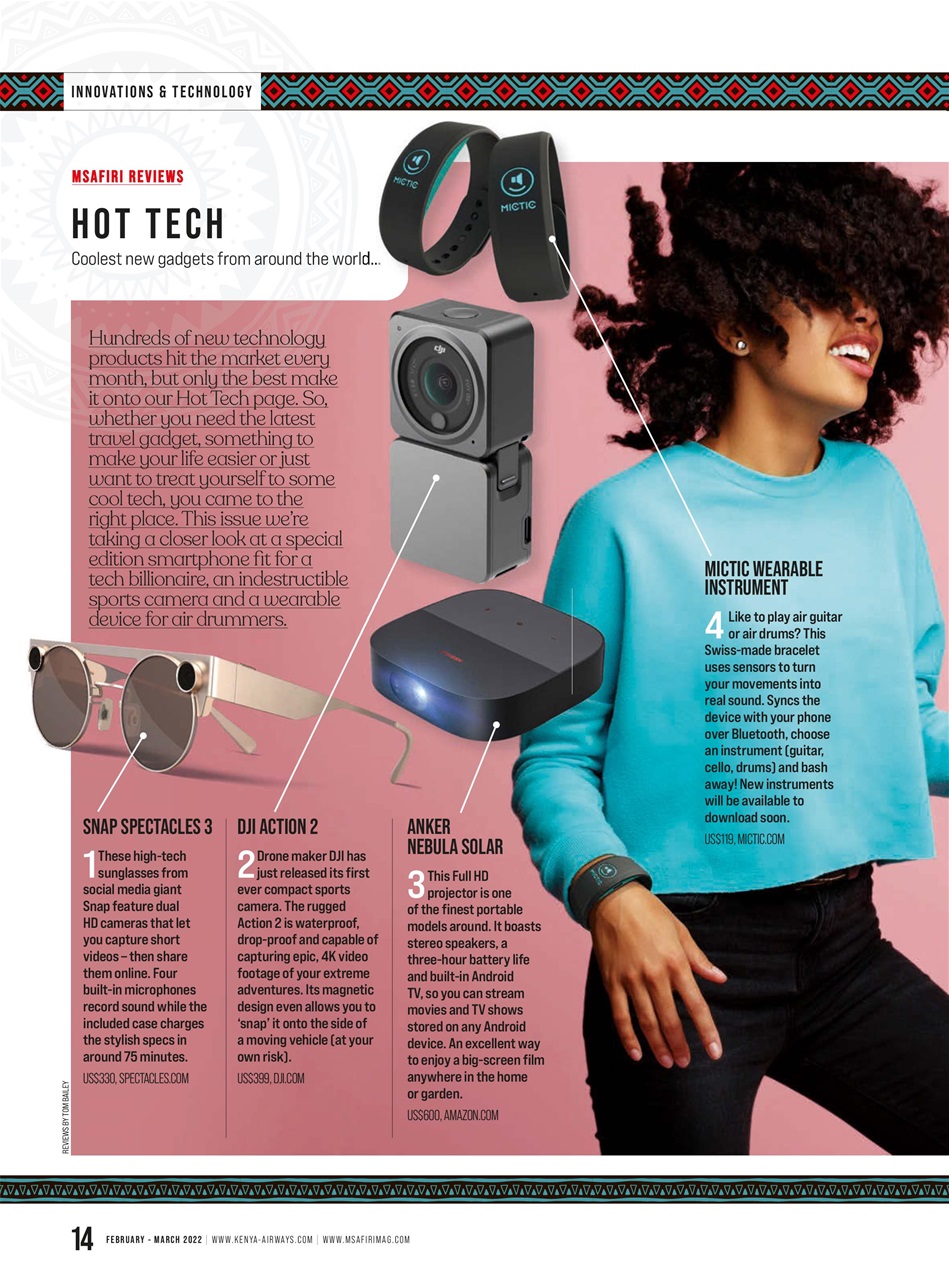 MSAFIRI – Kenya Airways Inflight Preview Pages