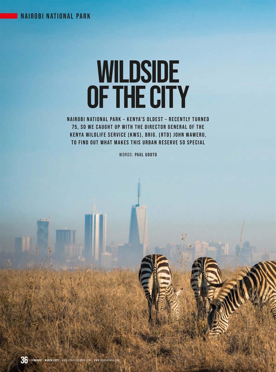 MSAFIRI – Kenya Airways Inflight Preview Pages