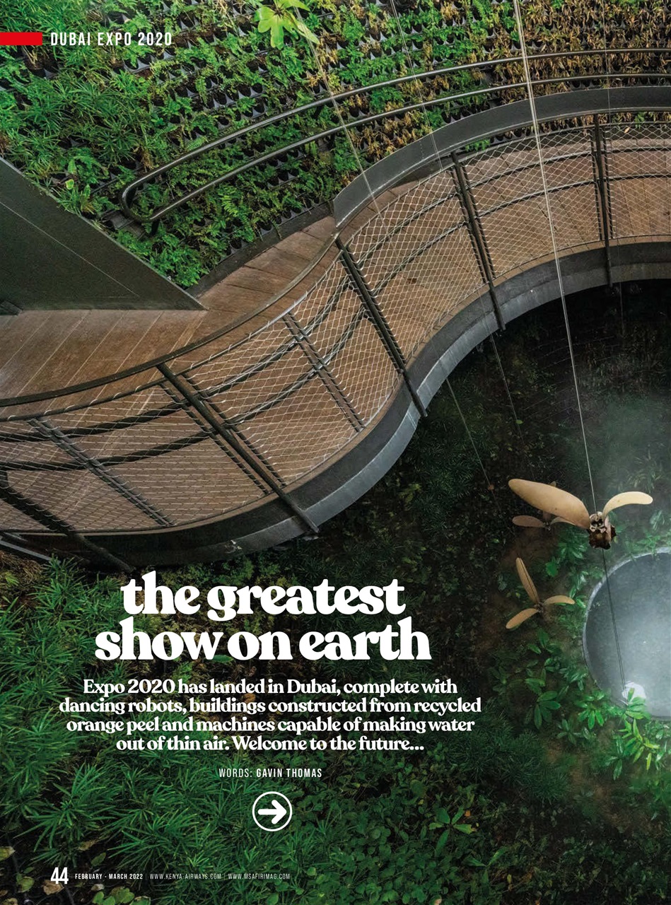 MSAFIRI – Kenya Airways Inflight Preview Pages