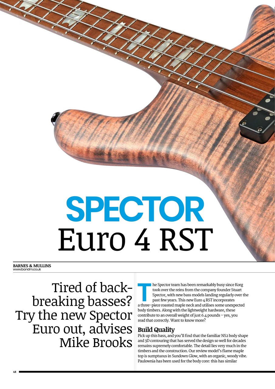 Bass Player UK Preview Pages