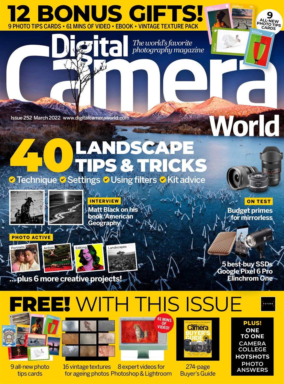 Digital Camera Magazine Preview Pages