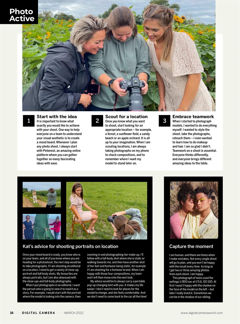 Digital Camera Magazine Preview Pages