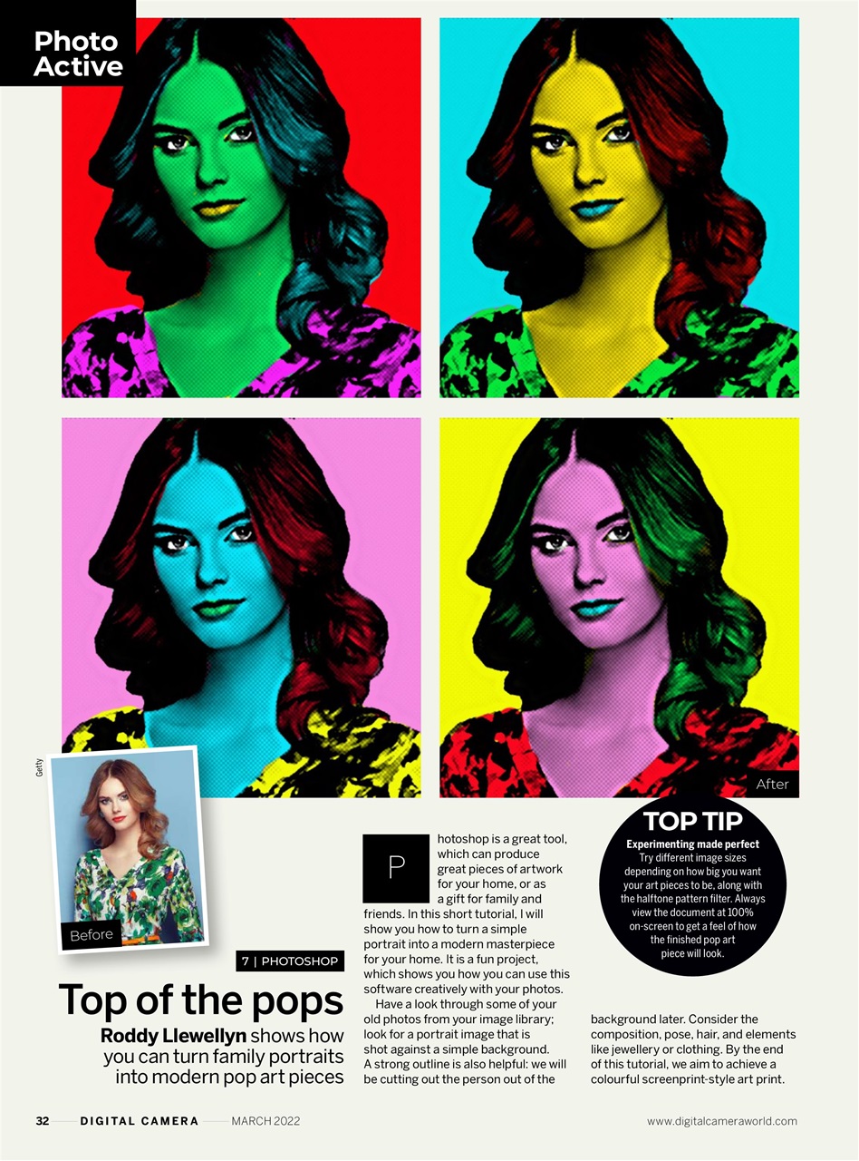 Digital Camera Magazine Preview Pages