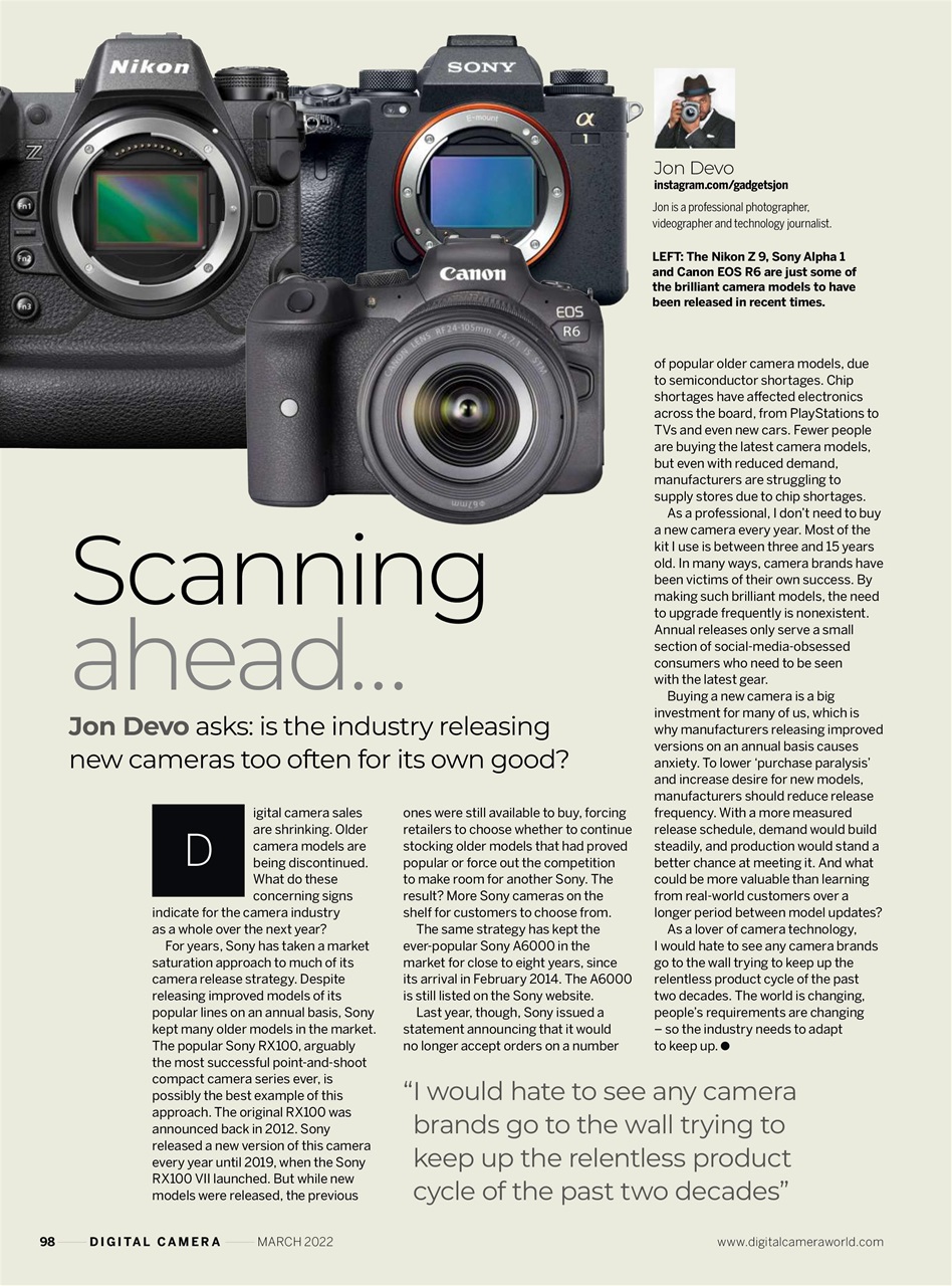 Digital Camera Magazine Preview Pages