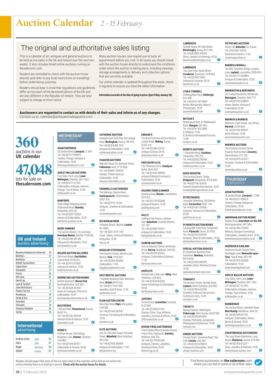 Antiques Trade Gazette Preview Pages