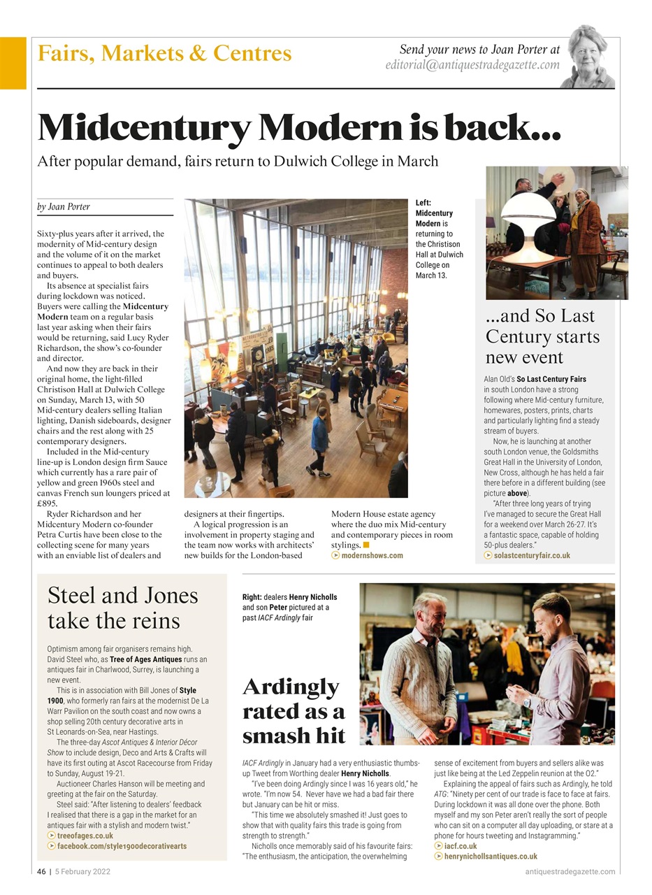 Antiques Trade Gazette Preview Pages