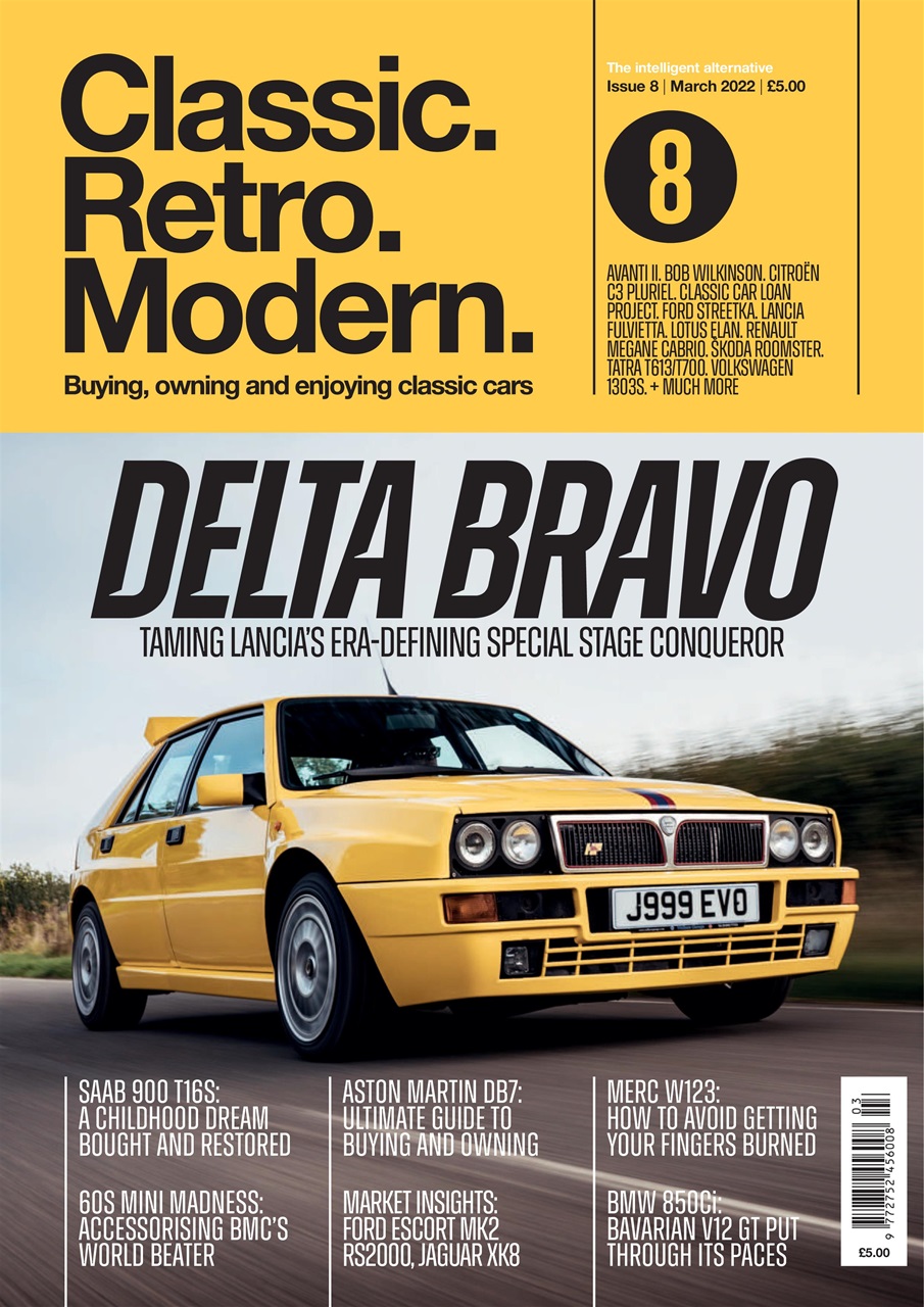 Classic Retro Modern Magazine Preview Pages