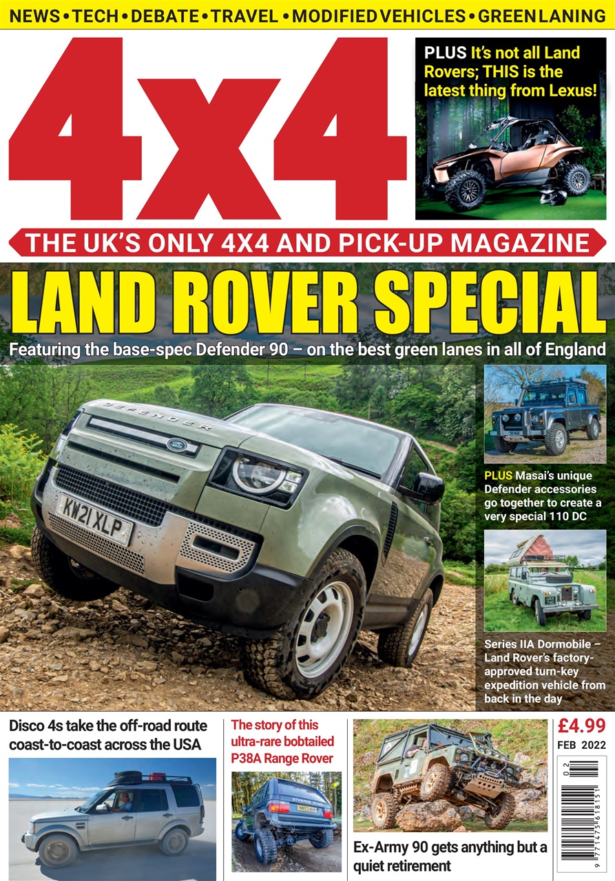 Overlander 4X4 Preview Pages