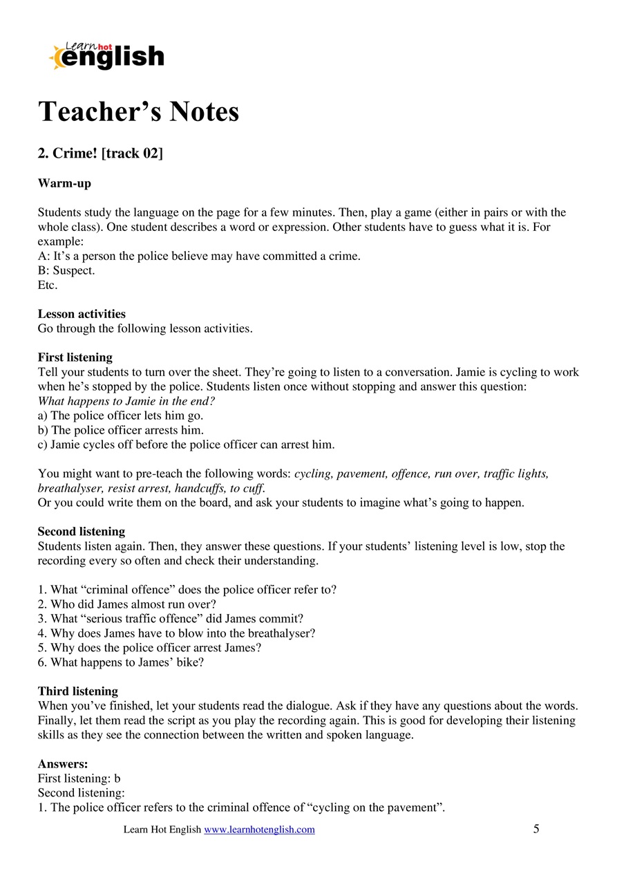 Learn Hot English Preview Pages