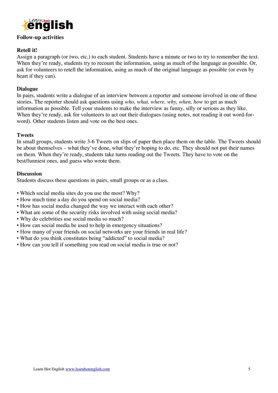 Learn Hot English Preview Pages