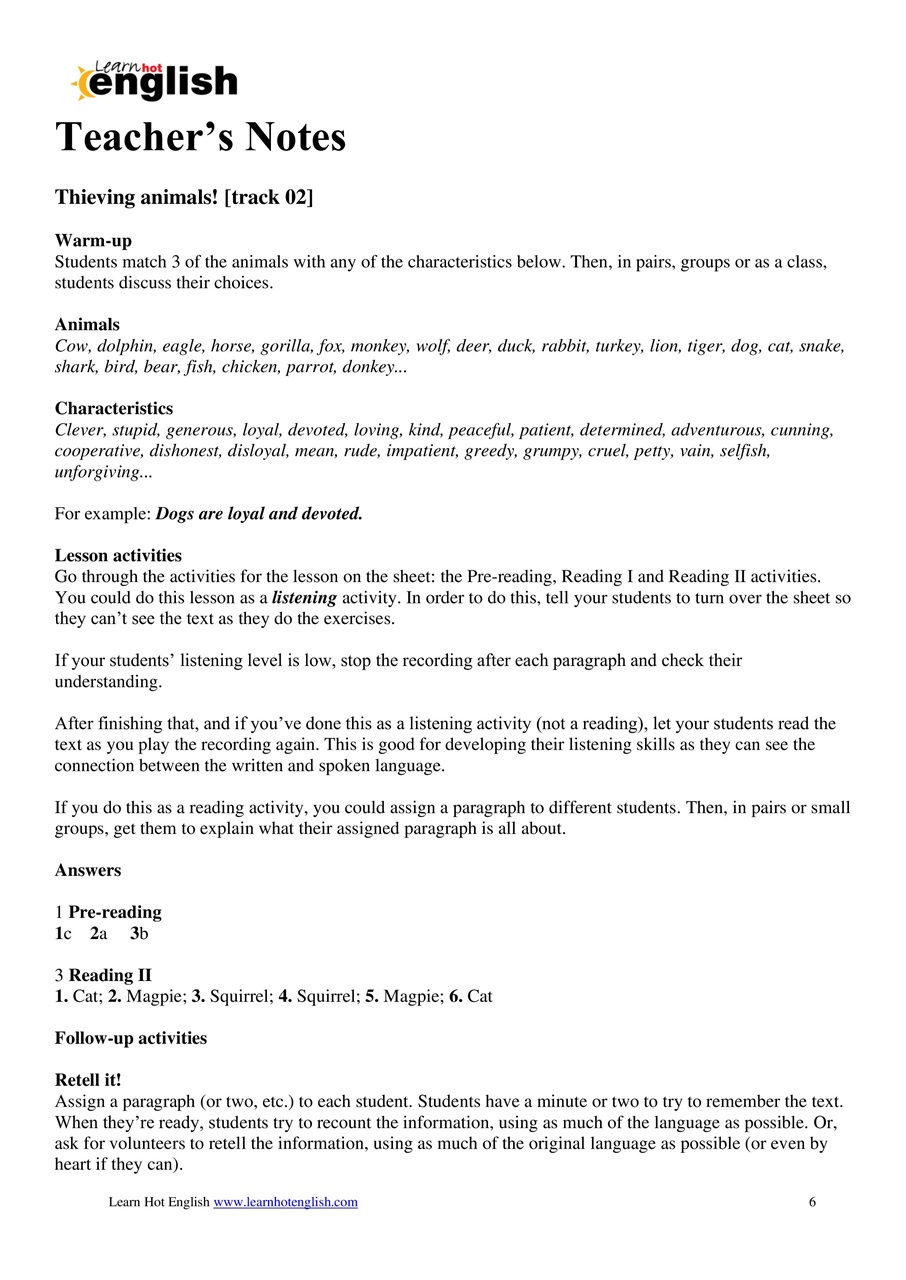 Learn Hot English Preview Pages