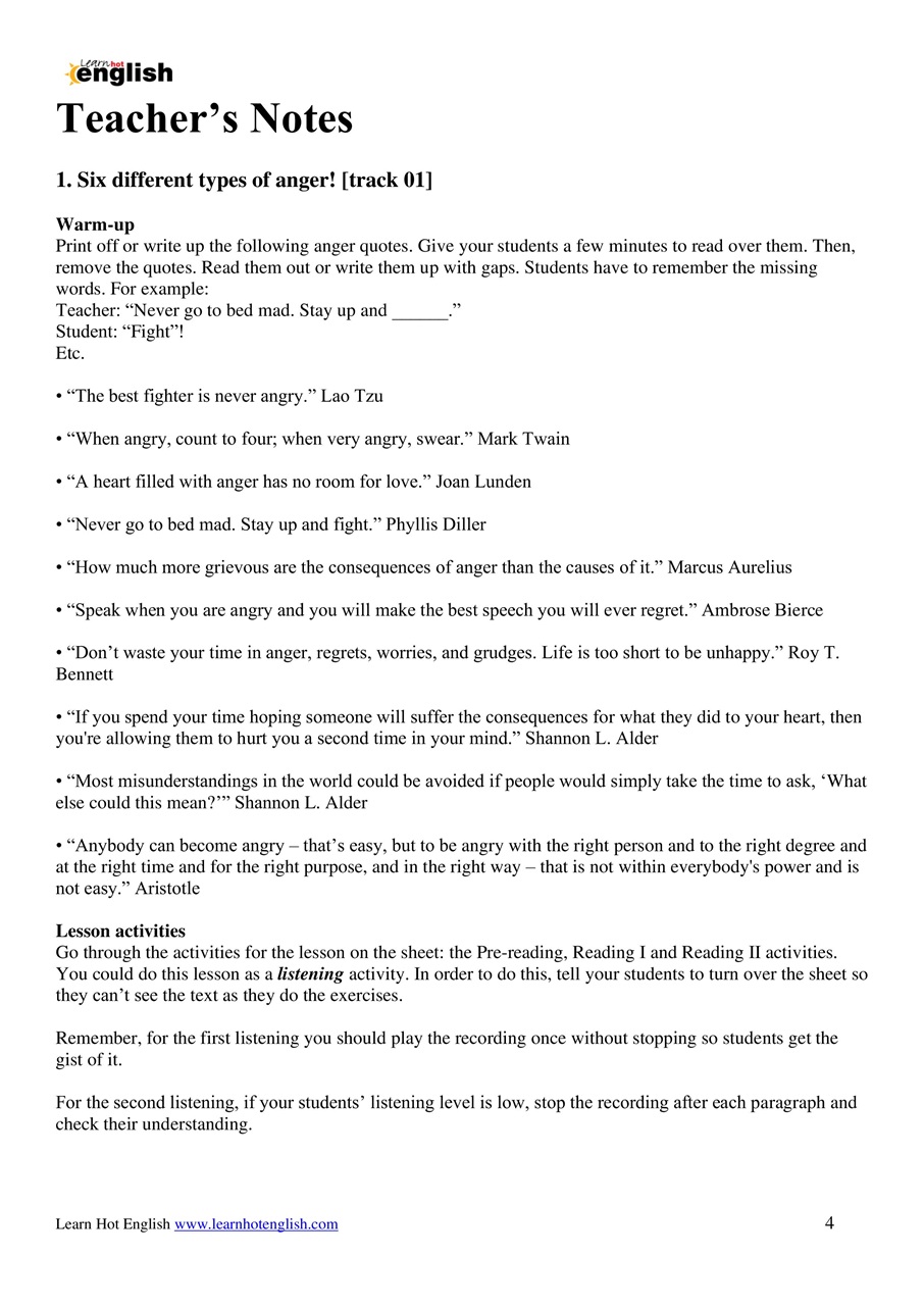 Learn Hot English Preview Pages