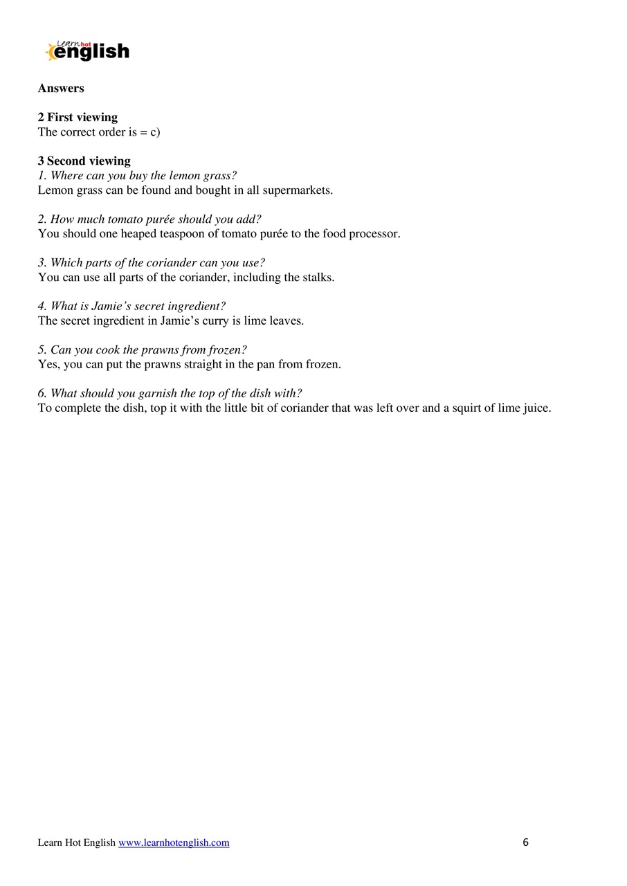 Learn Hot English Preview Pages