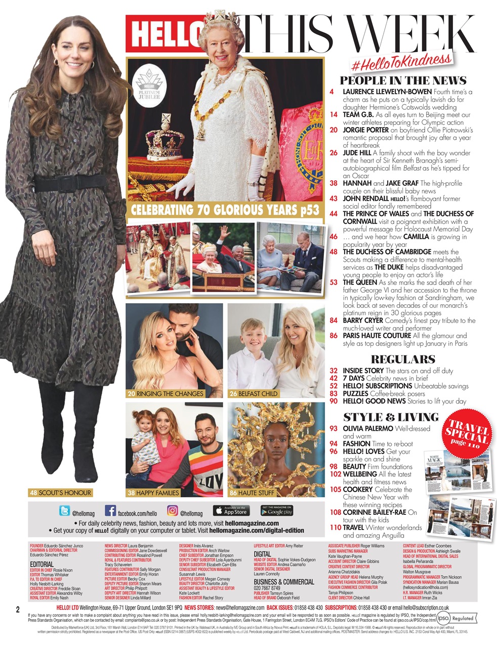 Hello! Magazine Preview Pages