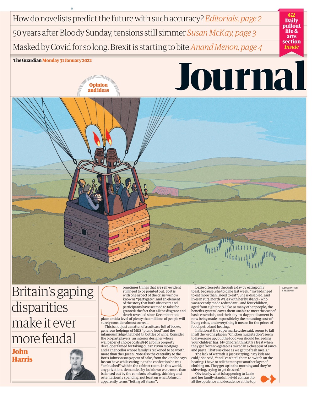 The Guardian Newspaper Preview Pages