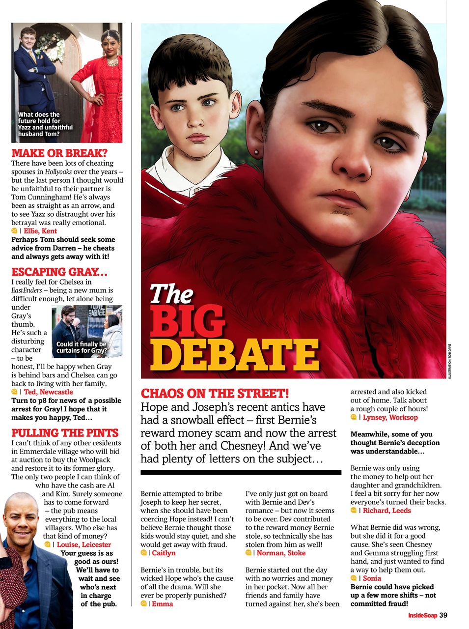 Inside Soap Preview Pages