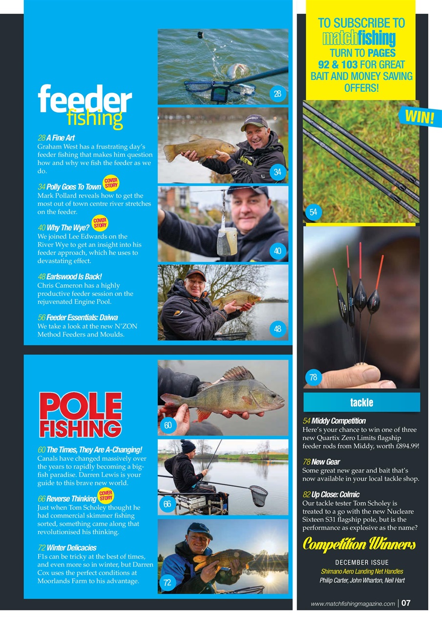 Match Fishing Preview Pages