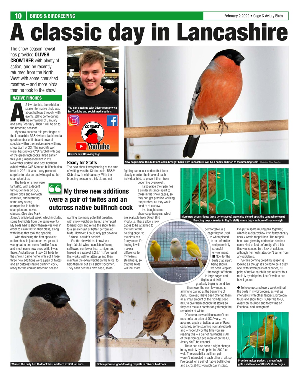 Cage & Aviary Birds Preview Pages