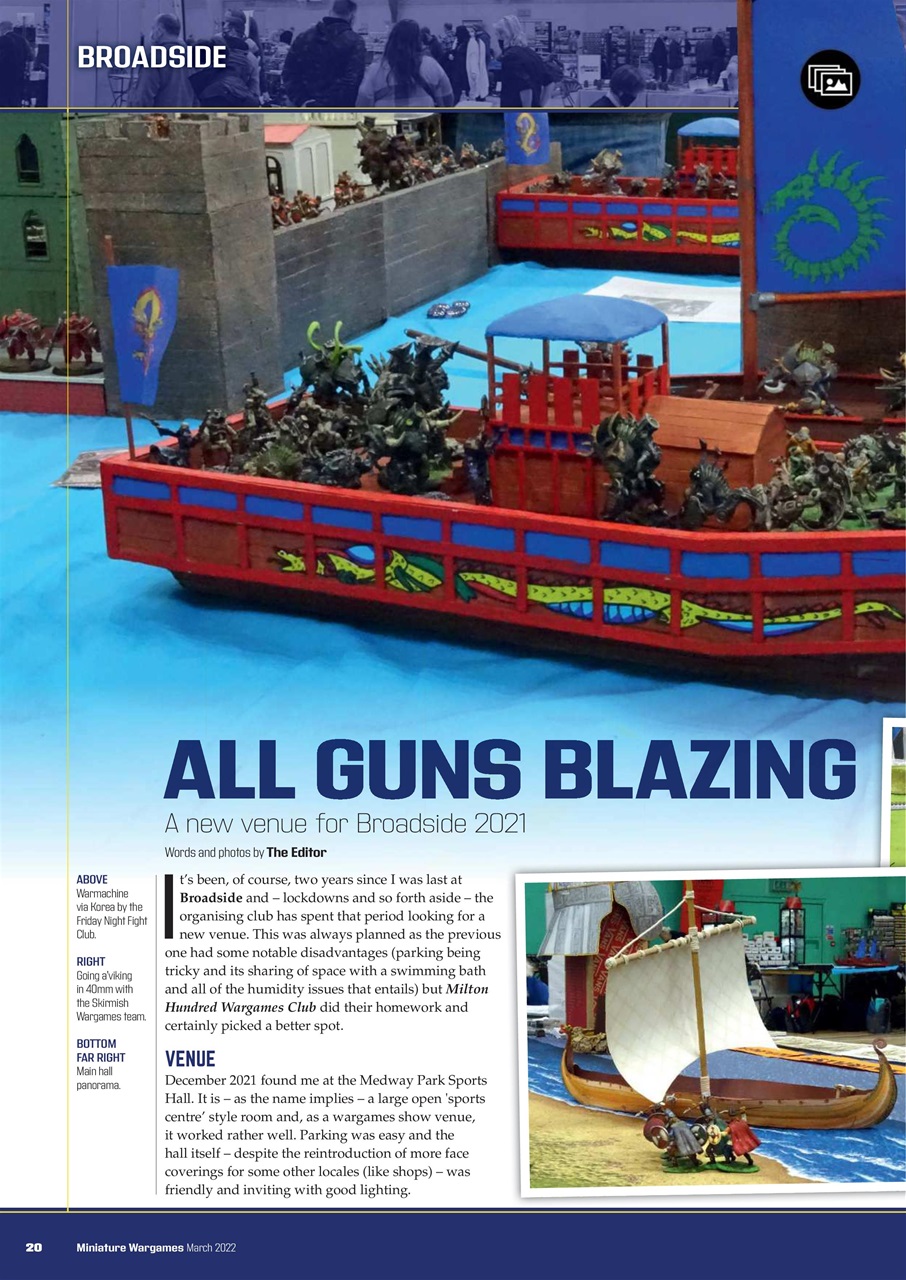 Miniature Wargames Preview Pages