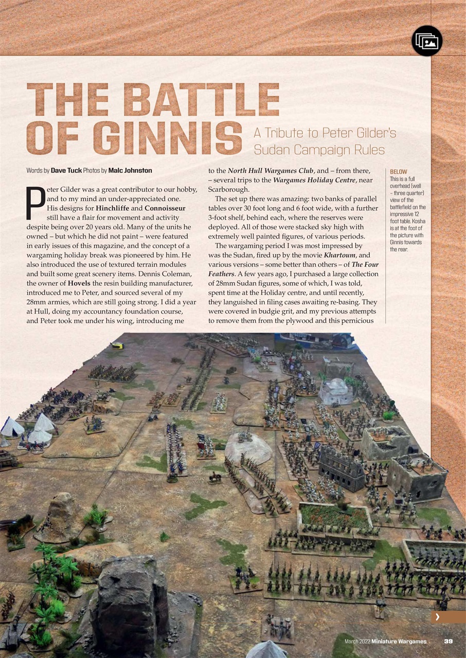 Miniature Wargames Preview Pages