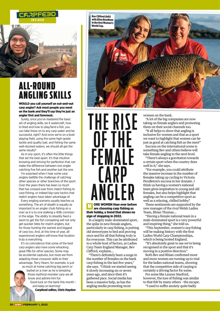 Angling Times Preview Pages