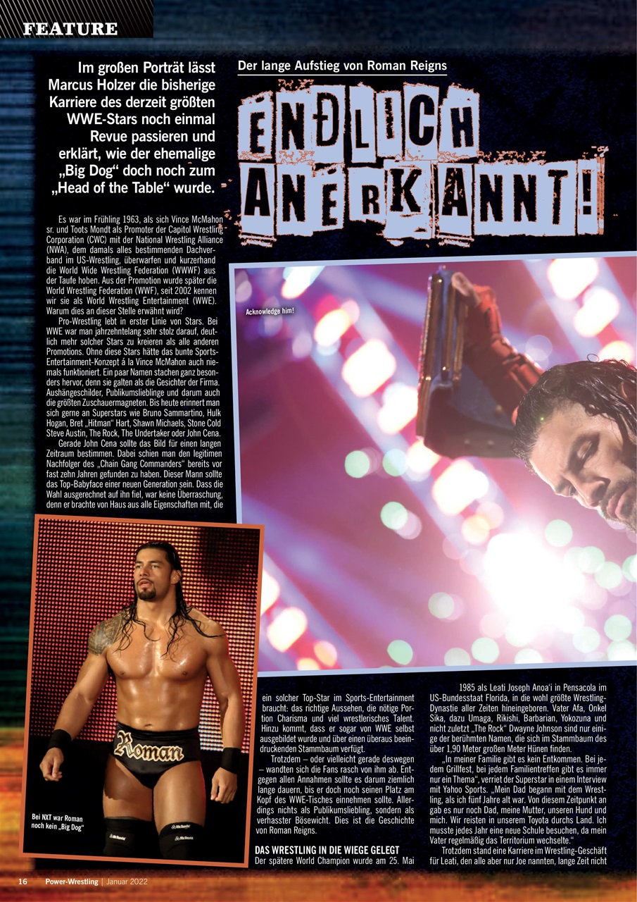 Power-Wrestling Preview Pages