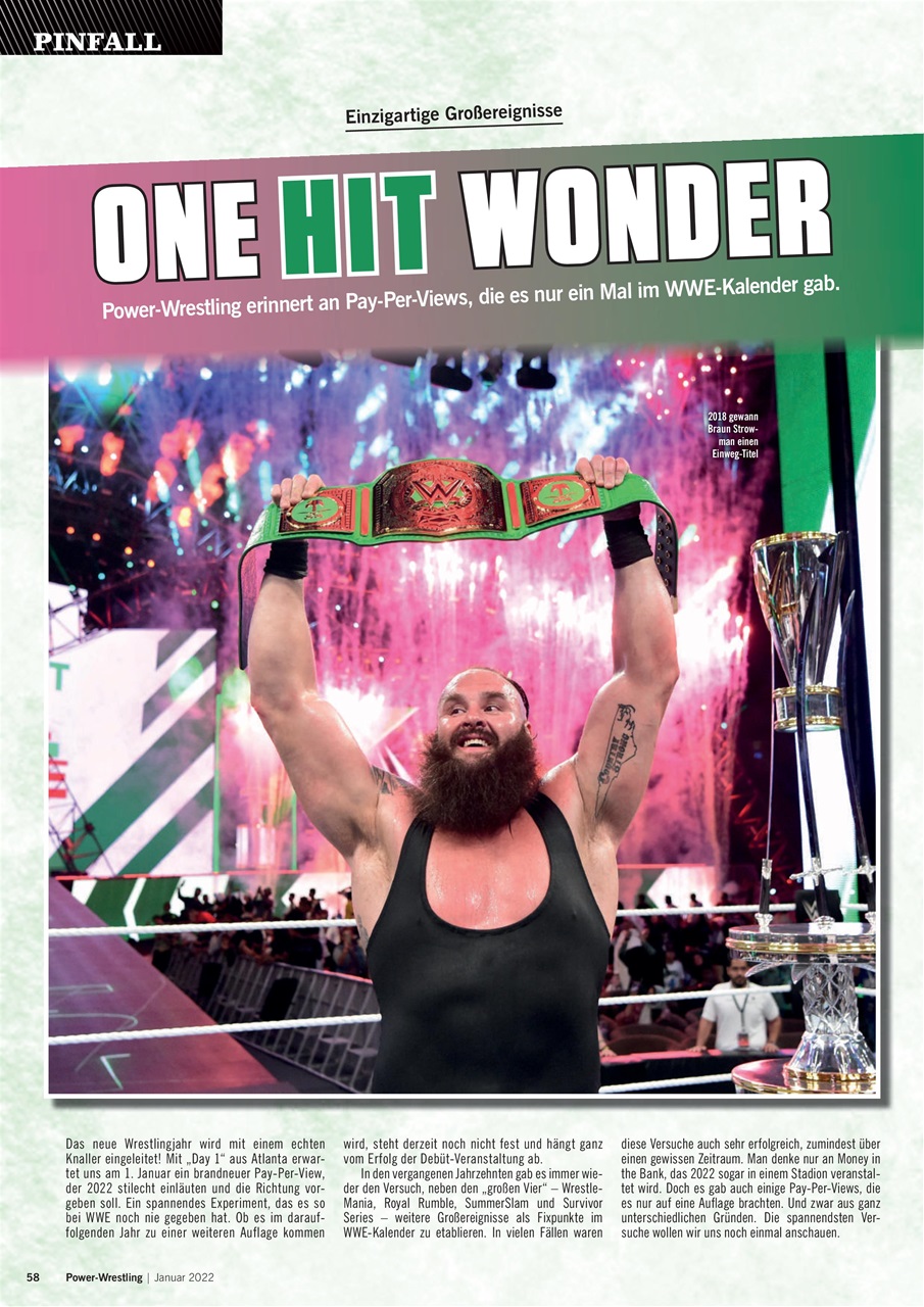 Power-Wrestling Preview Pages