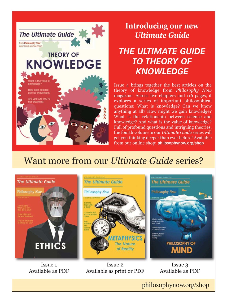 Philosophy Now Preview Pages