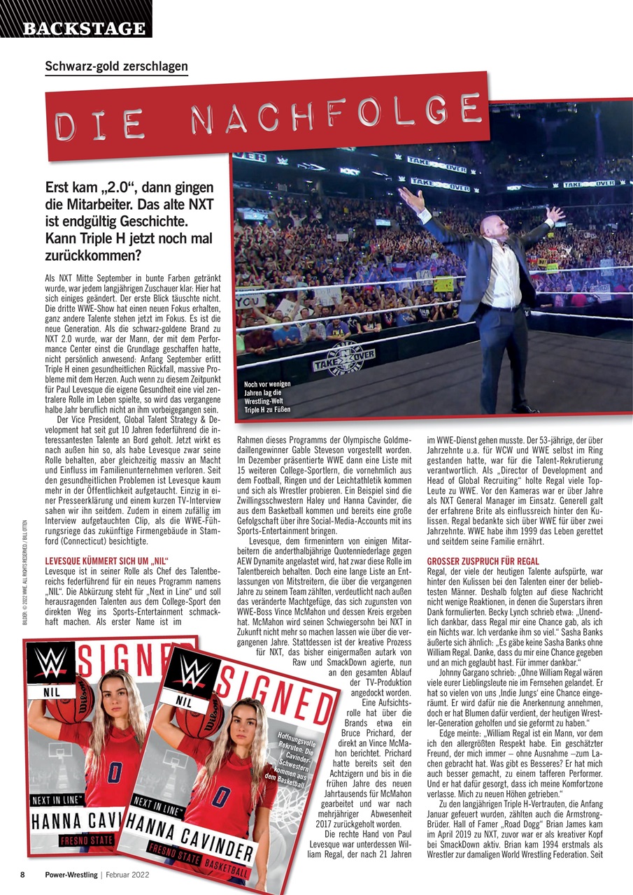 Power-Wrestling Preview Pages