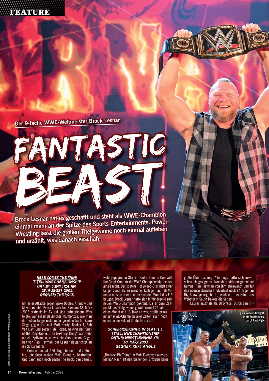 Power-Wrestling Preview Pages
