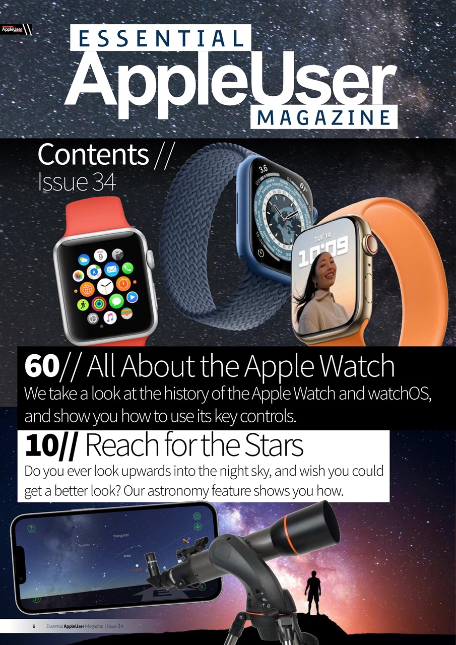 Essential Apple User Preview Pages