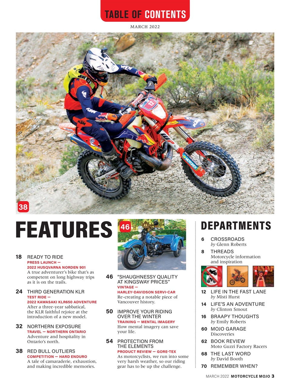 Motorcycle Mojo Preview Pages