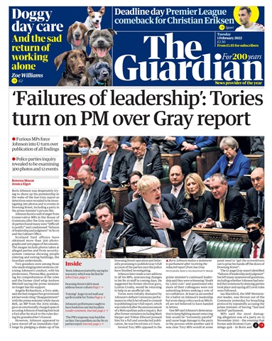 The Guardian Newspaper issue Tuesday, February 1, 2022