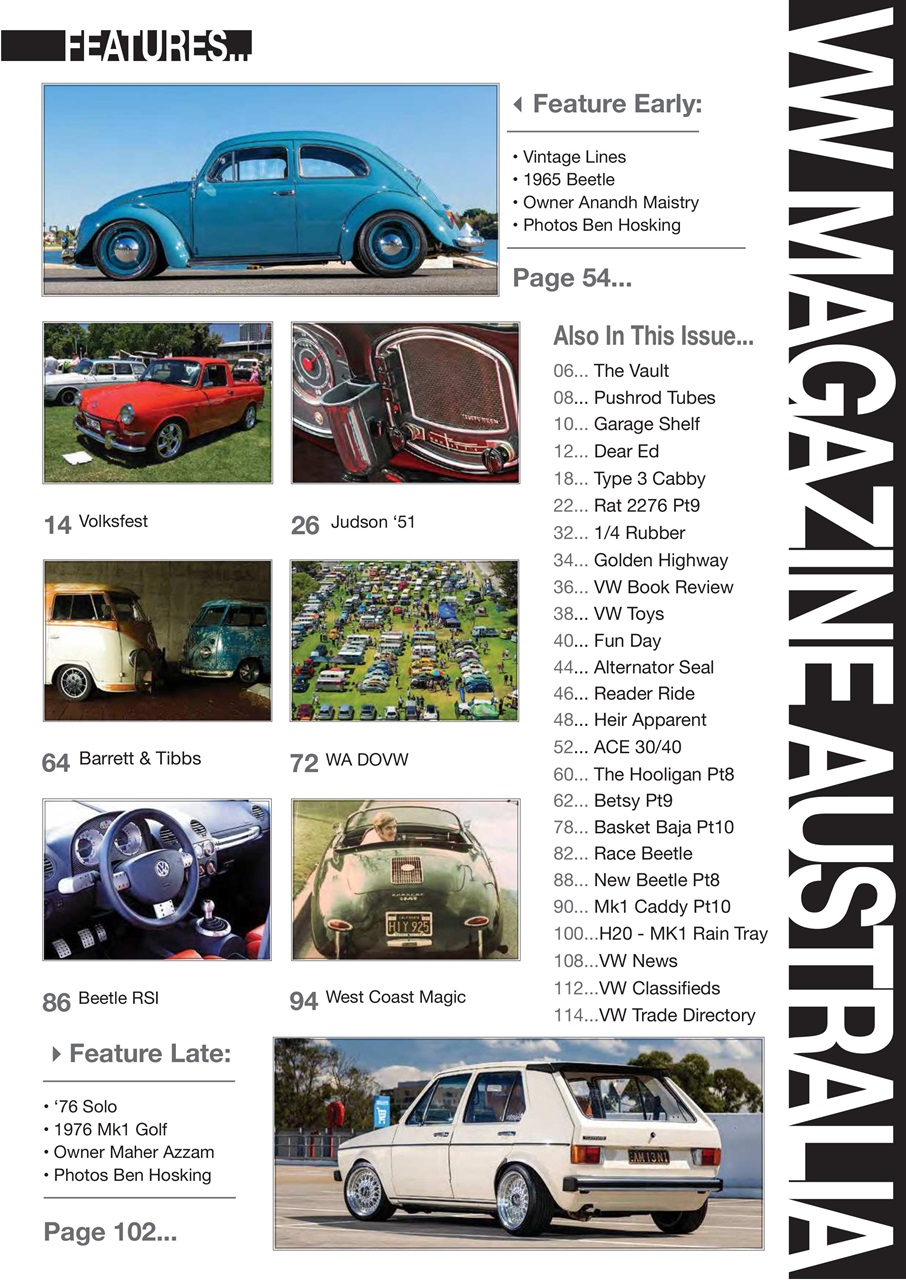 VW Magazine Australia Preview Pages
