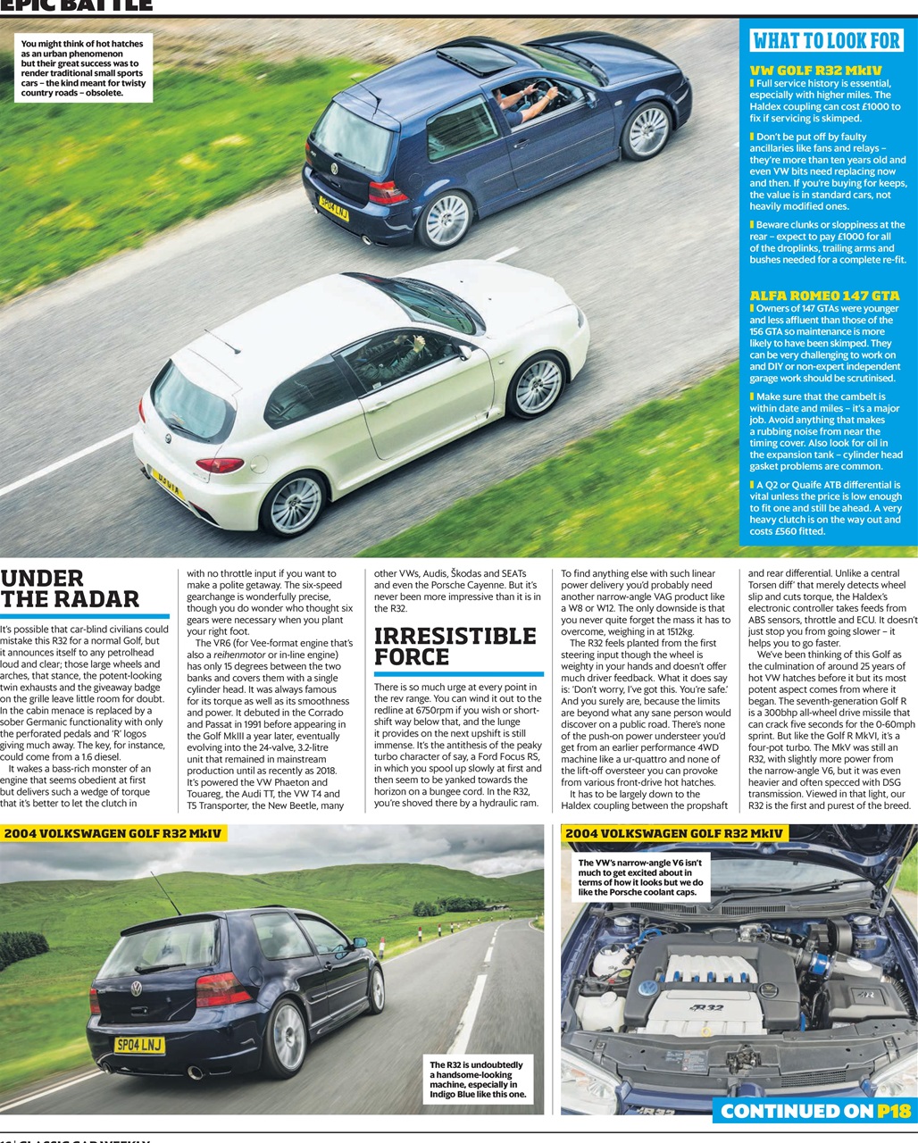 Classic Car Weekly Preview Pages