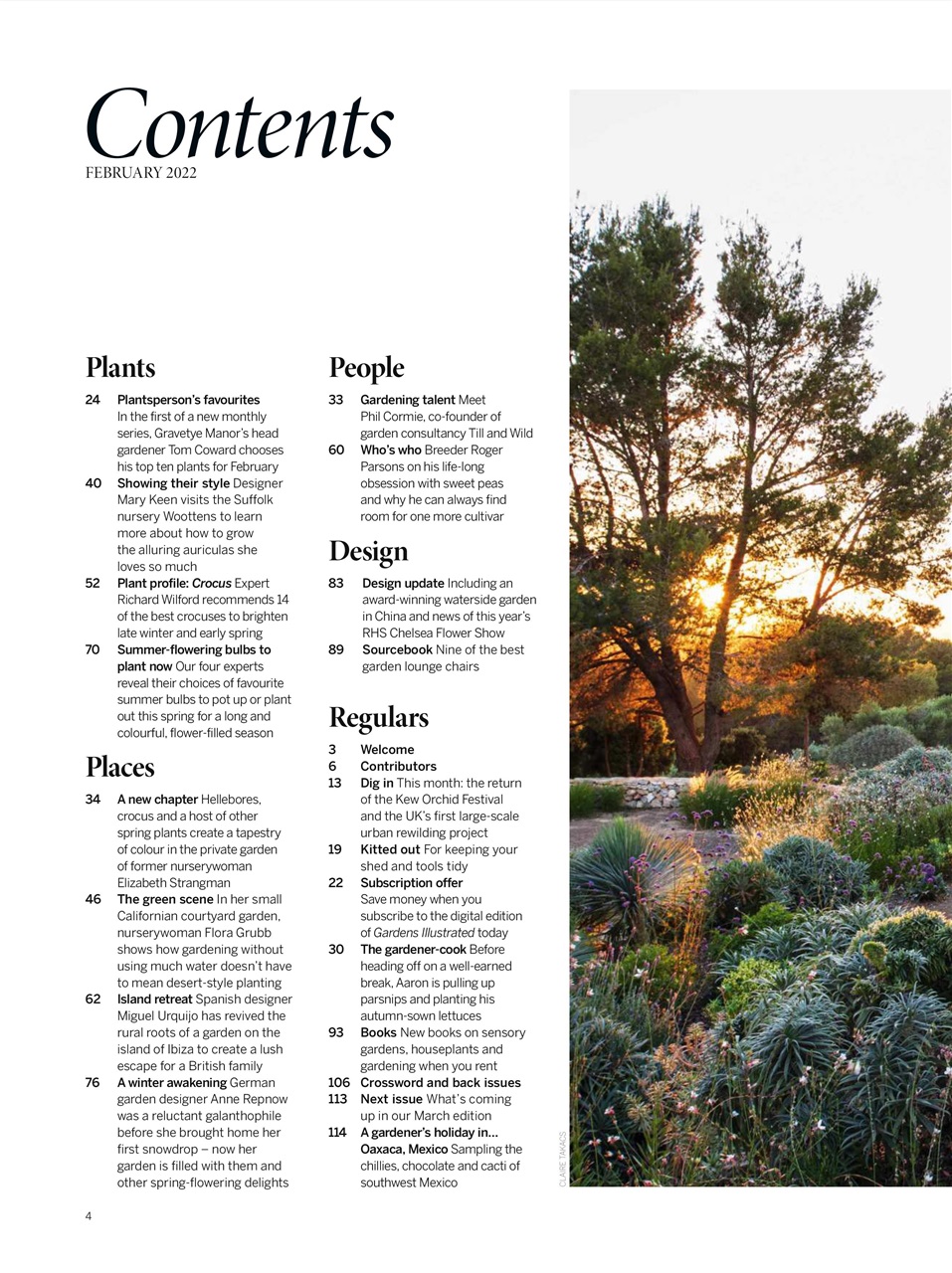 Gardens Illustrated Preview Pages