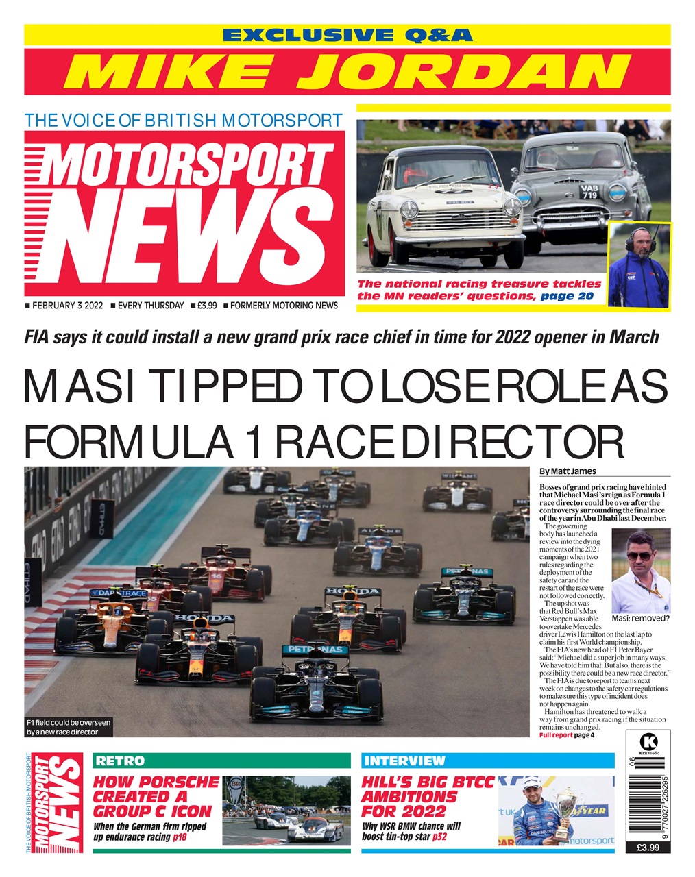 Motorsport News Preview Pages