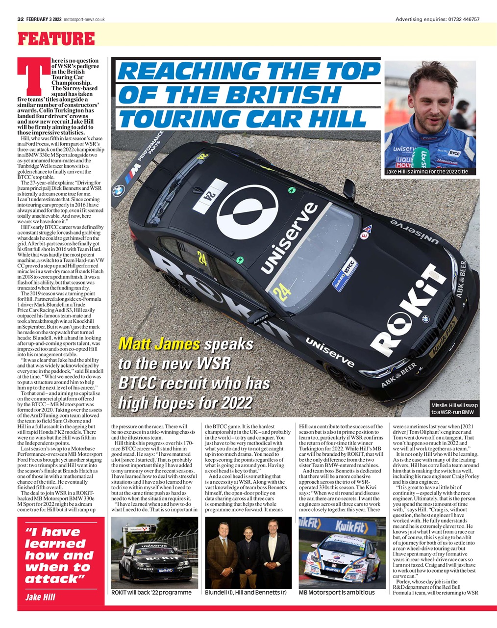 Motorsport News Preview Pages