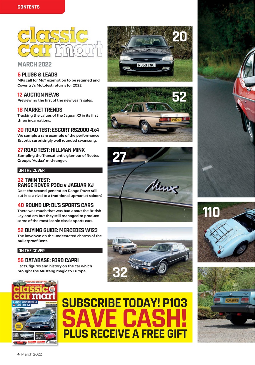 Classic Car Mart Preview Pages